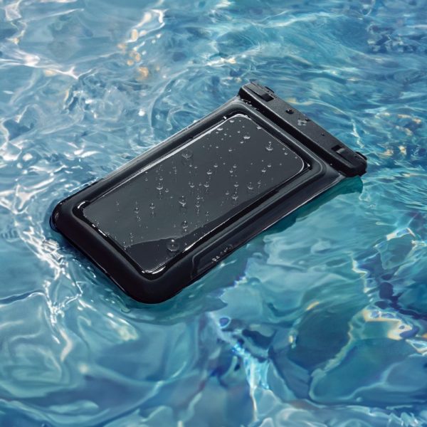 SPIGEN A611P UNIVERSAL WATERPROOF FLOAT CASE 2-PACK MATTE BLACK (ACS09348) - Image 7