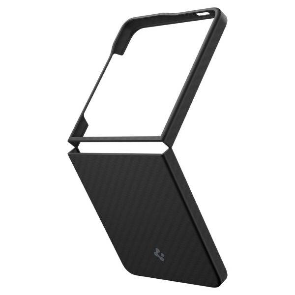 SPIGEN AIRSKIN ARAMID GALAXY Z FLIP 7 BLACK (ACS09564) - Image 15