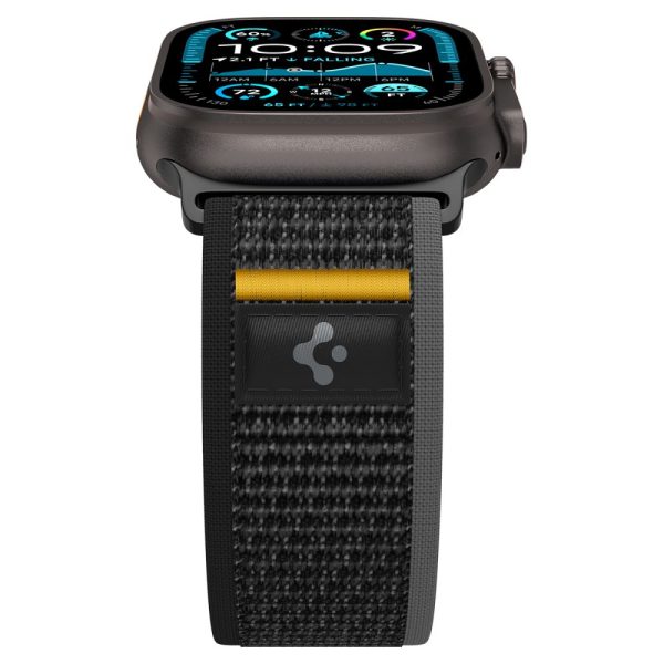 SPIGEN ATHLEX AIR-APPLE WATCH (44/45/46/49 MM) ACTIVE BLACK (AMP09033) - Image 5