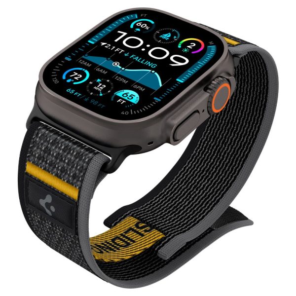SPIGEN ATHLEX AIR-APPLE WATCH (44/45/46/49 MM) ACTIVE BLACK (AMP09033) - Image 9