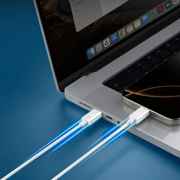 Καλώδιο Φόρτισης Spigen Essential USB-C σε USB-C 60W 1m White (ACA08717) - Image 7
