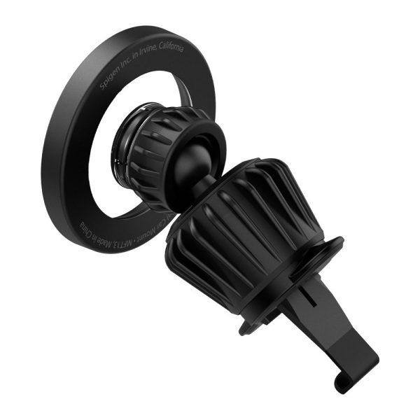 SPIGEN MFT13 MAGNETIC MAGSAFE DASHBOARD & VENT CAR MOUNT BLACK (ACP08315) - Image 4