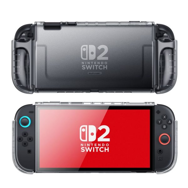 SUPCASE CRYSTAL CASE NINTENDO SWITCH 2 FROST BLACK - Image 2