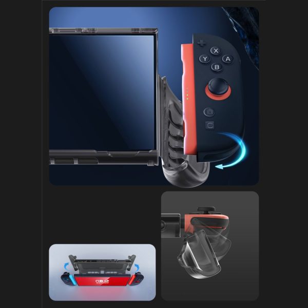 SUPCASE CRYSTAL CASE NINTENDO SWITCH 2 FROST BLACK - Image 3