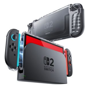 SUPCASE CRYSTAL CASE NINTENDO SWITCH 2 FROST CLEAR