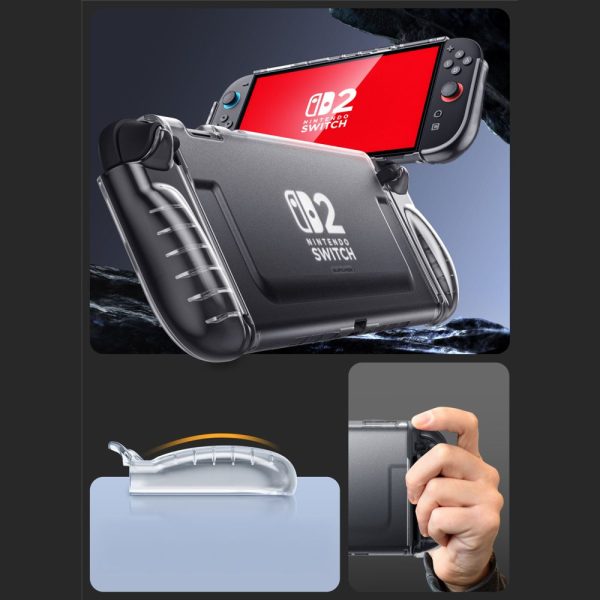 SUPCASE CRYSTAL CASE NINTENDO SWITCH 2 FROST CLEAR (843439157408) - Image 5