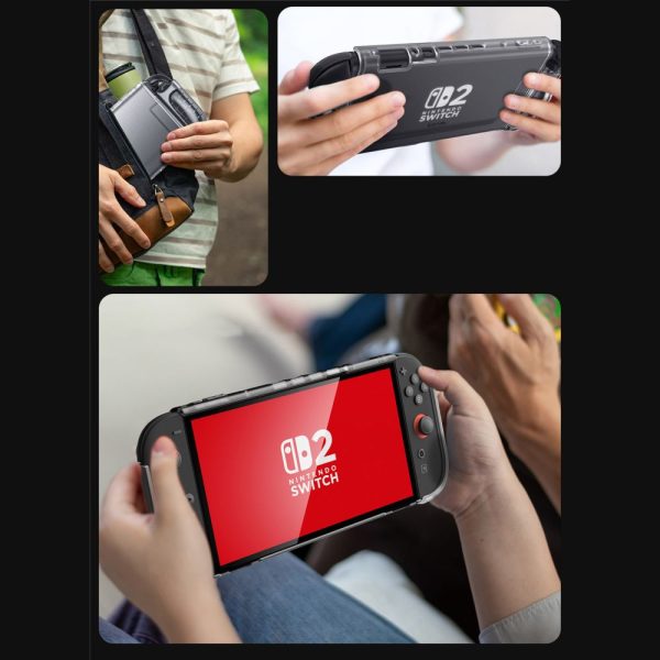 SUPCASE CRYSTAL CASE NINTENDO SWITCH 2 FROST CLEAR (843439157408) - Image 6