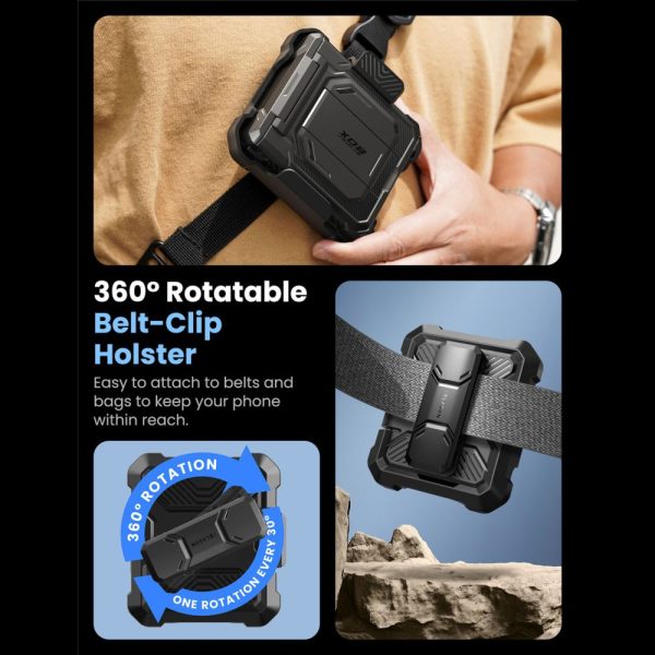 SUPCASE IBLSN ARMORBOX GALAXY Z FLIP 7 BLACK - Image 6