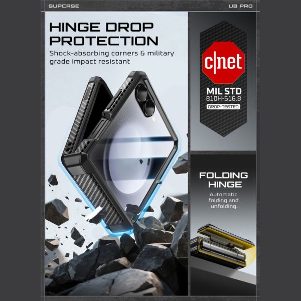 SUPCASE UNICORN BEETLE PRO GALAXY Z FLIP 7 BLACK - Image 2