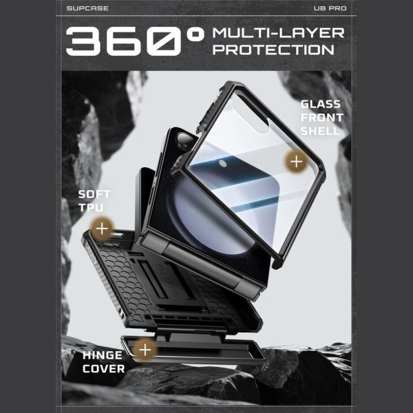 SUPCASE UNICORN BEETLE PRO GALAXY Z FLIP 7 BLACK - Image 4