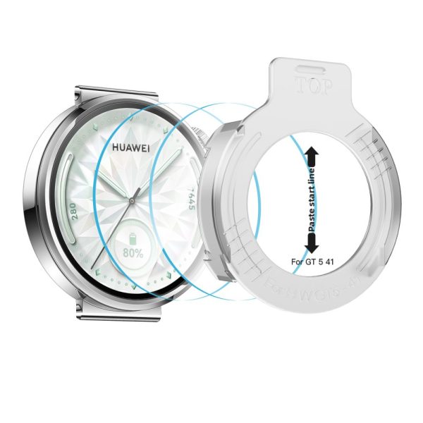 TECH-PROTECT EASY SET+ 2-PACK HUAWEI WATCH GT 5 (41 MM) CLEAR - Image 2