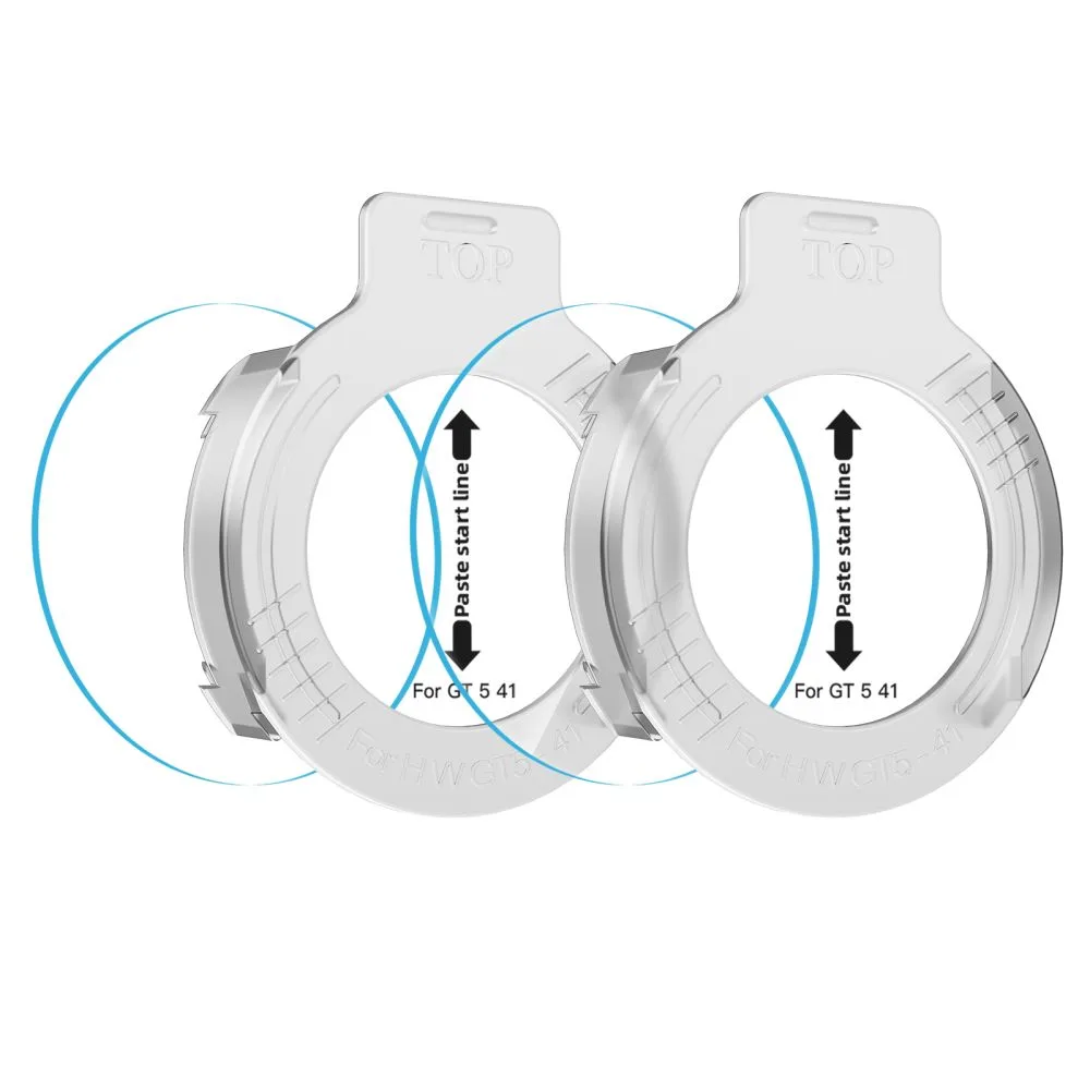 Τζάμι Προστασίας Huawei Watch GT 5 41mm Tech-Protect Easy Set+ 2-Pack Clear - Image 3