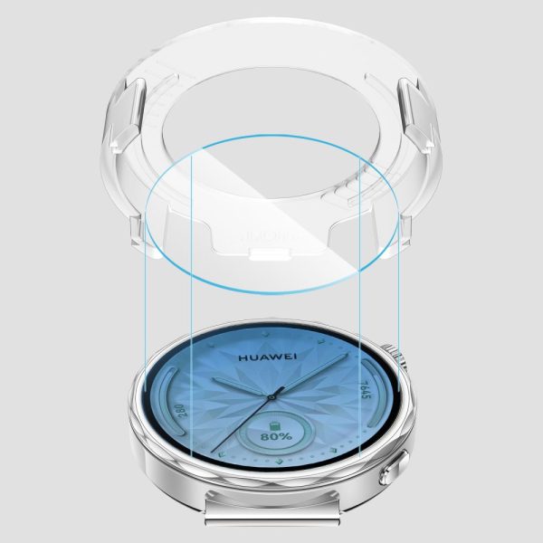 TECH-PROTECT EASY SET+ 2-PACK HUAWEI WATCH GT 5 (41 MM) CLEAR - Image 4
