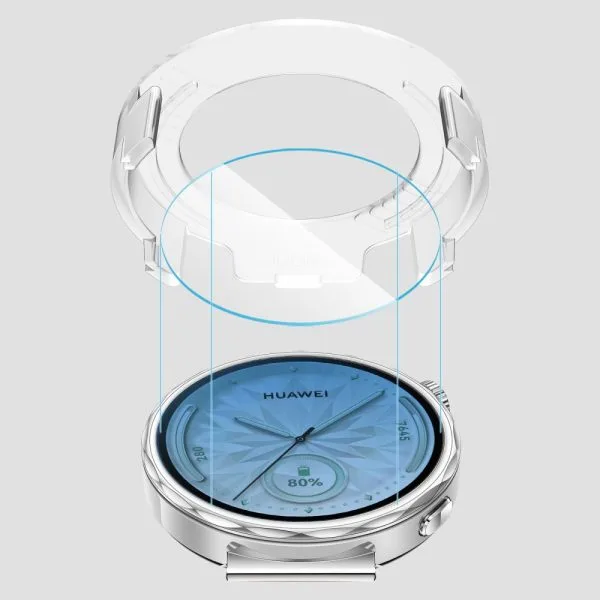 Τζάμι Προστασίας Huawei Watch GT 5 41mm Tech-Protect Easy Set+ 2-Pack Clear - Image 4