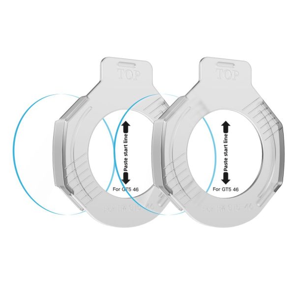 TECH-PROTECT EASY SET+ 2-PACK HUAWEI WATCH GT 5 (46 MM) CLEAR - Image 3