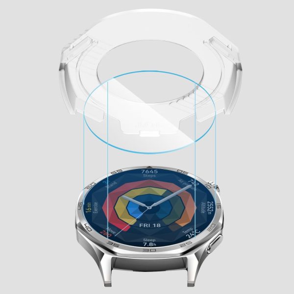 TECH-PROTECT EASY SET+ 2-PACK HUAWEI WATCH GT 5 (46 MM) CLEAR - Image 4