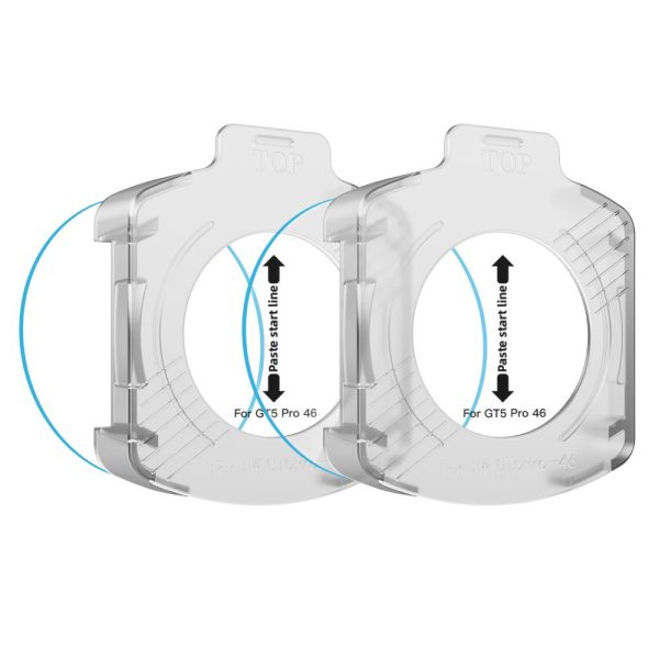 TECH-PROTECT EASY SET+ 2-PACK HUAWEI WATCH GT 5 PRO (46 MM) CLEAR - Image 3