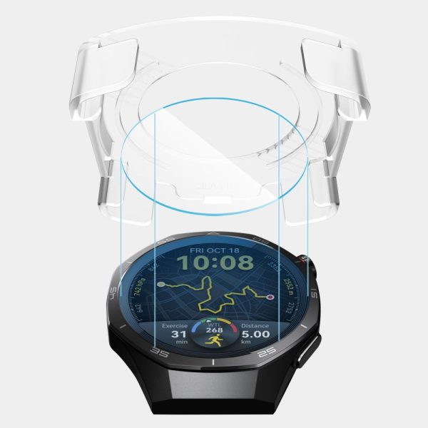 TECH-PROTECT EASY SET+ 2-PACK HUAWEI WATCH GT 5 PRO (46 MM) CLEAR - Image 4