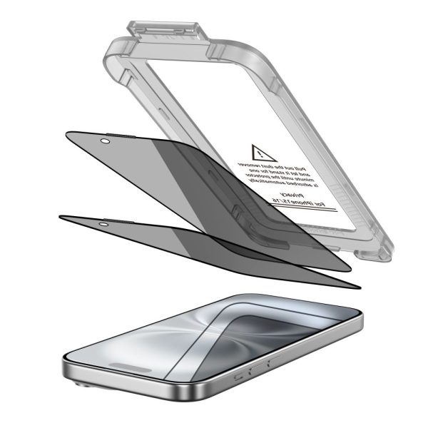 TECH-PROTECT QUICK SET SPY+ 2-PACK IPHONE 15/16 PRIVACY - Image 2
