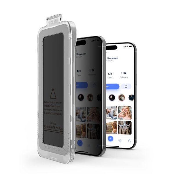 TECH-PROTECT QUICK SET SPY+ 2-PACK IPHONE 16 PRO PRIVACY - Image 4