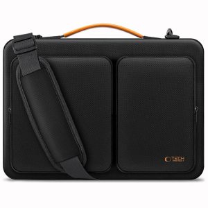 TECH-PROTECT DEFENDER BAG LAPTOP 13-14 BLACK/ORANGE