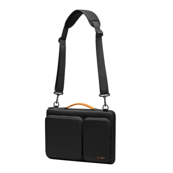 TECH-PROTECT DEFENDER BAG LAPTOP 15-16 BLACK/ORANGE - Image 10