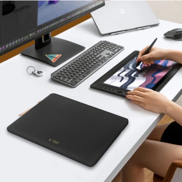TECH-PROTECT FLEECE LAPTOP 15-16 BLACK - Image 10