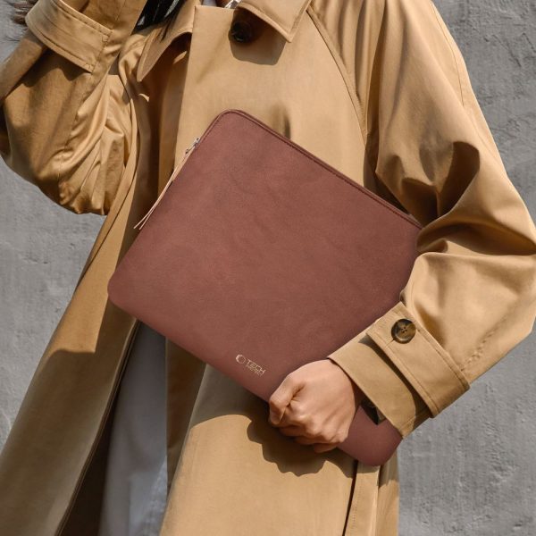 TECH-PROTECT FLEECE LAPTOP 15-16 BROWN - Image 12