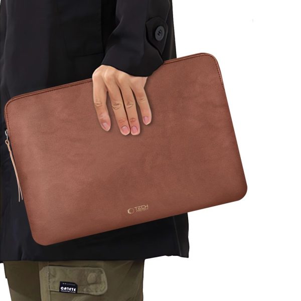 TECH-PROTECT FLEECE LAPTOP 15-16 BROWN - Image 15