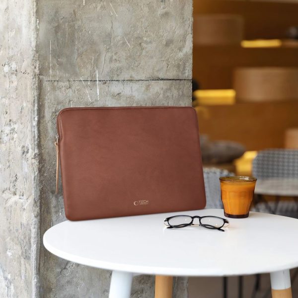 TECH-PROTECT FLEECE LAPTOP 15-16 BROWN - Image 9