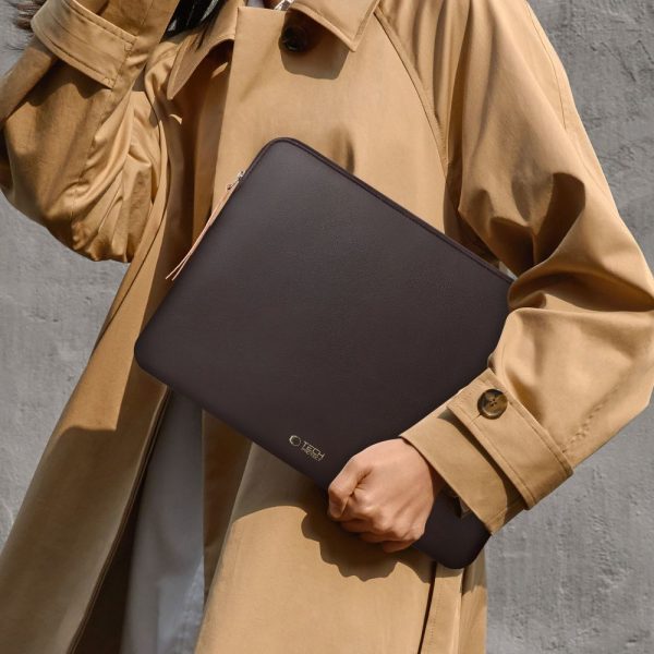 TECH-PROTECT FLEECE LAPTOP 15-16 CHOCOLATE - Image 12