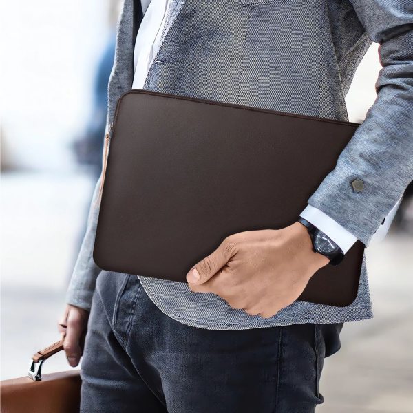 TECH-PROTECT FLEECE LAPTOP 15-16 CHOCOLATE - Image 13