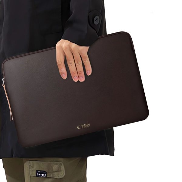 TECH-PROTECT FLEECE LAPTOP 15-16 CHOCOLATE - Image 15