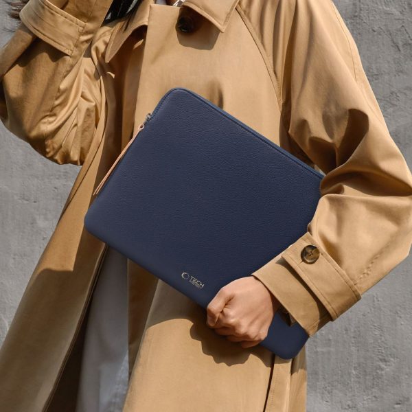 TECH-PROTECT FLEECE LAPTOP 15-16 NAVY BLUE - Image 12