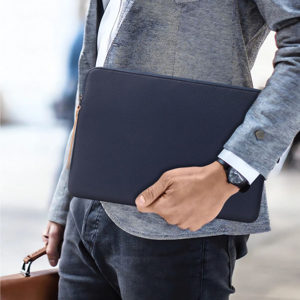 TECH-PROTECT FLEECE LAPTOP 15-16 NAVY BLUE - Image 13