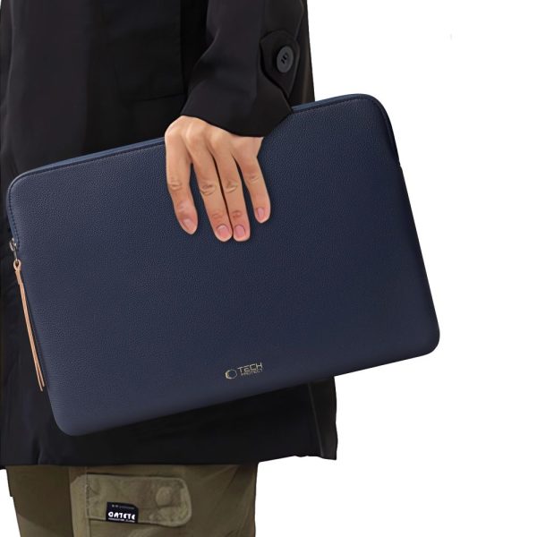 TECH-PROTECT FLEECE LAPTOP 15-16 NAVY BLUE - Image 15