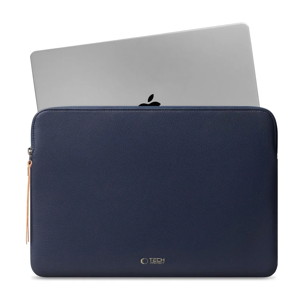 TECH-PROTECT FLEECE LAPTOP 15-16 NAVY BLUE - Image 3