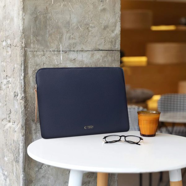 TECH-PROTECT FLEECE LAPTOP 15-16 NAVY BLUE - Image 9