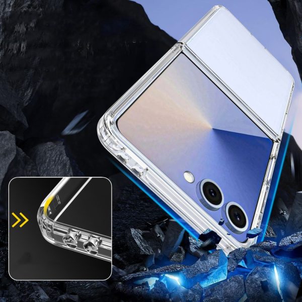 TECH-PROTECT FLEXAIR HYBRID GALAXY Z FLIP 7 CLEAR - Image 3