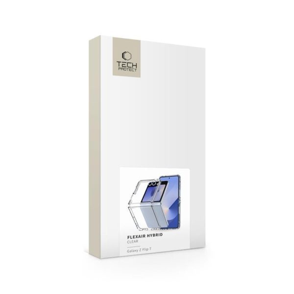 TECH-PROTECT FLEXAIR HYBRID GALAXY Z FLIP 7 CLEAR - Image 4