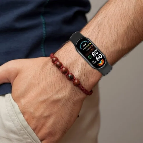 Λουράκι Xiaomi Smart Band 8 / 9 / 10 NFC Tech-Protect IconBand Air Black Red - Image 4