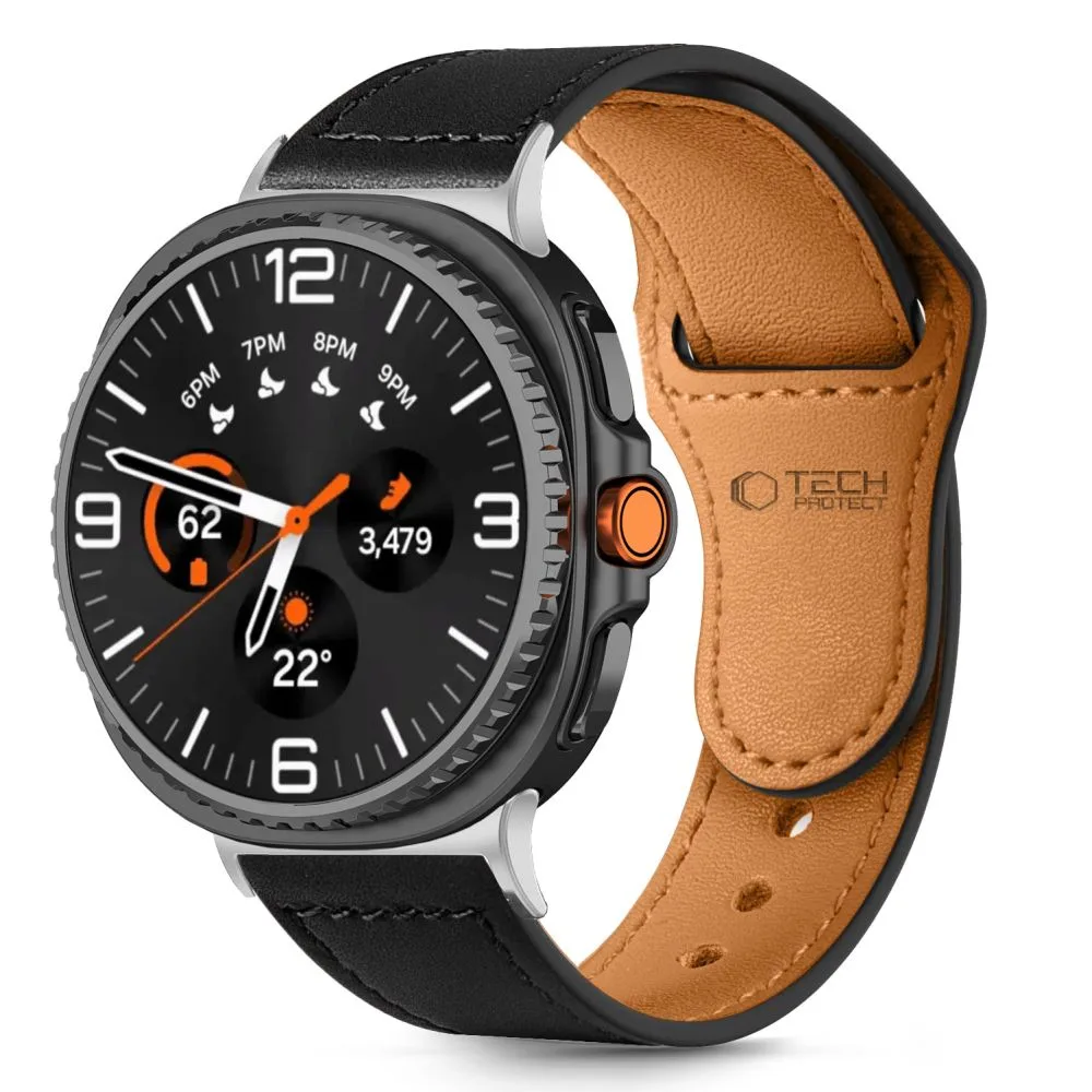 Λουράκι Samsung Galaxy Watch 8 / 8 Classic Tech-Protect LeatherFit Black