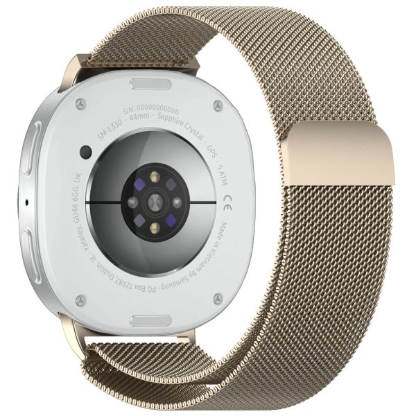 TECH-PROTECT MILANESEBAND SAMSUNG GALAXY WATCH 8/CLASSIC (40/44/46 MM) STARLIGHT - Image 2