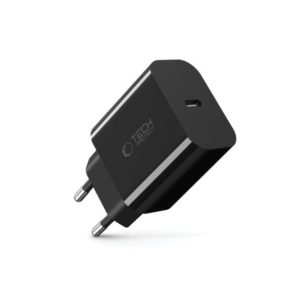 TECH-PROTECT NC20W 1-PORT NETWORK CHARGER PD 20W BLACK - Image 2