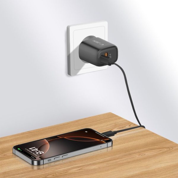 TECH-PROTECT NCA30 2-PORT NETWORK CHARGER PD 30W / QC3.0 BLACK - Image 6