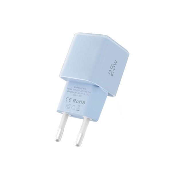 TECH-PROTECT NCM25 1-PORT NETWORK CHARGER PD 25W BABY BLUE - Image 4