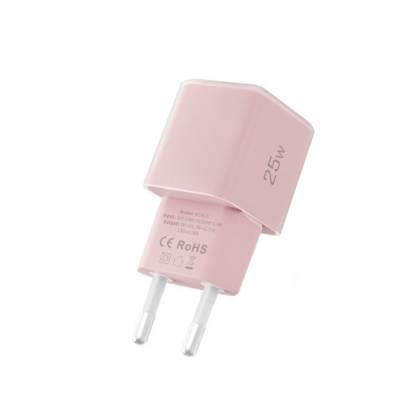 TECH-PROTECT NCM25 1-PORT NETWORK CHARGER PD 25W BABY PINK - Image 4