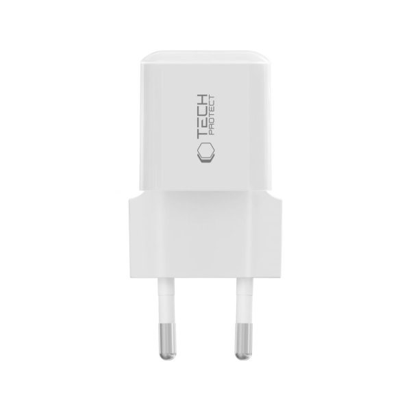 TECH-PROTECT NCM25 1-PORT NETWORK CHARGER PD 25W WHITE - Image 3