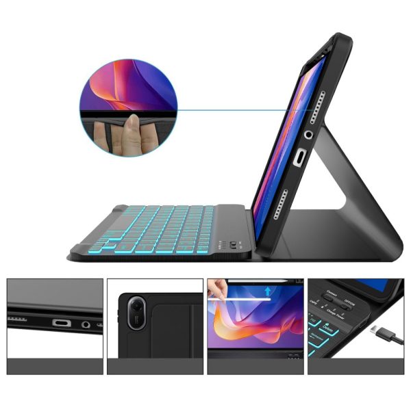 TECH-PROTECT SC PEN + KEYBOARD XIAOMI REDMI PAD 2 11.0 BLACK - Image 5