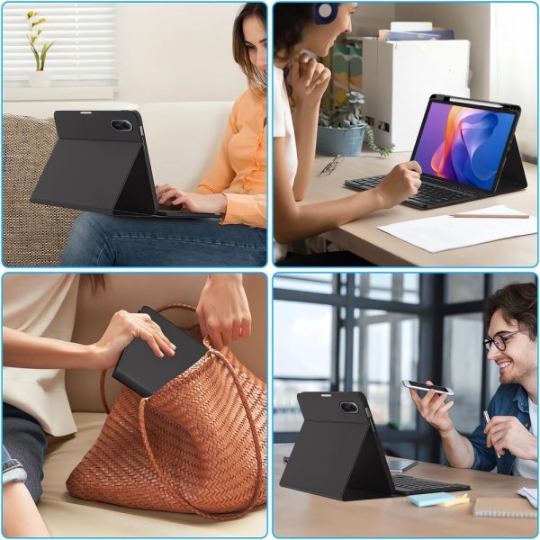 TECH-PROTECT SC PEN + KEYBOARD XIAOMI REDMI PAD 2 11.0 BLACK - Image 10
